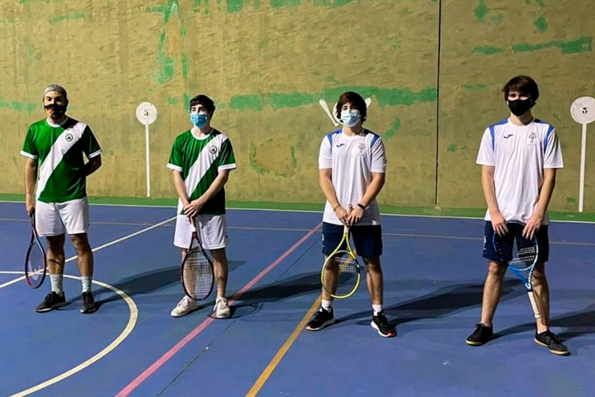 Cuarto puesto en el campeonato de frontenis intercolegial