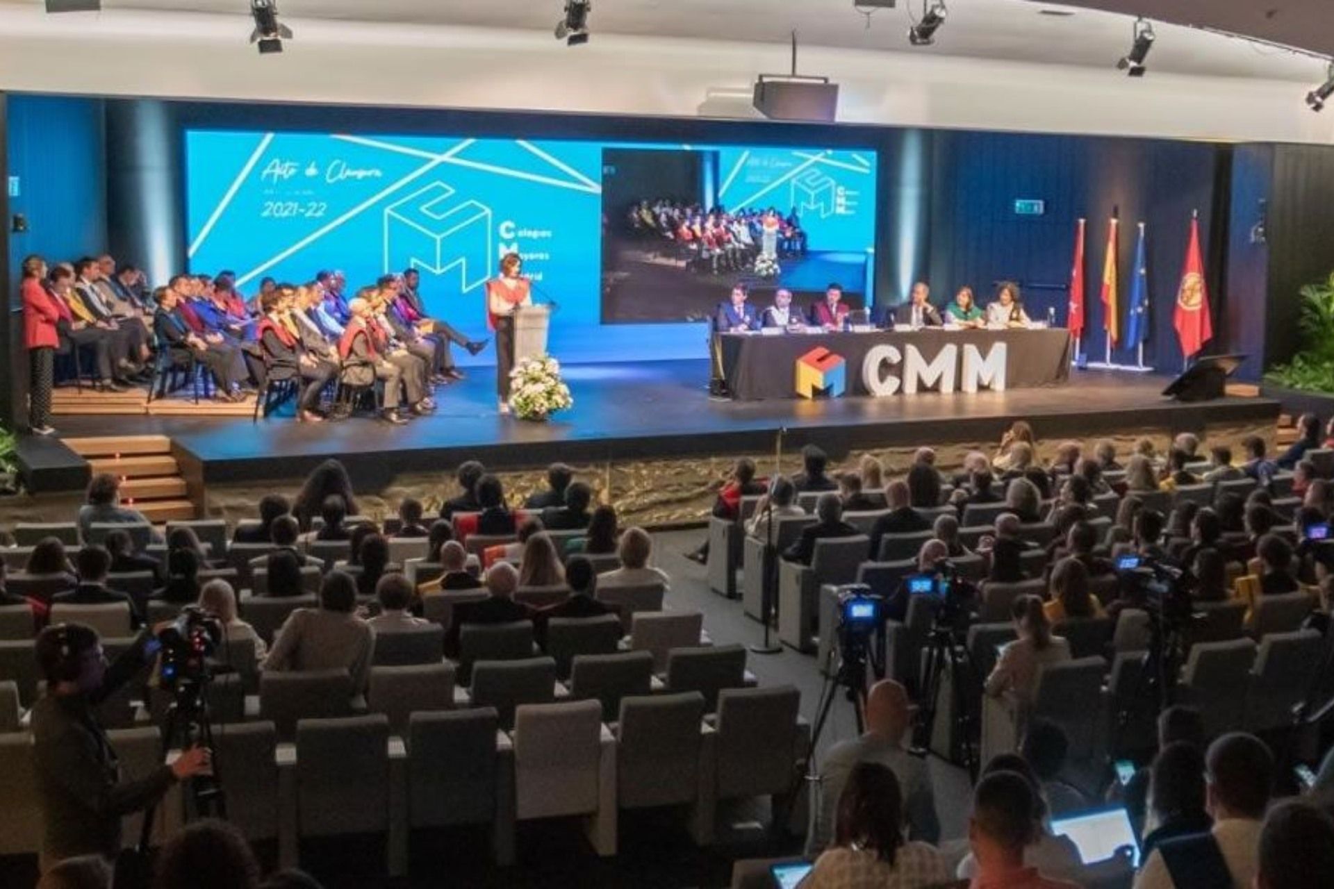 El Pío XII acoge el acto de clausura del curso de la Asociación de Colegios Mayores de Madrid