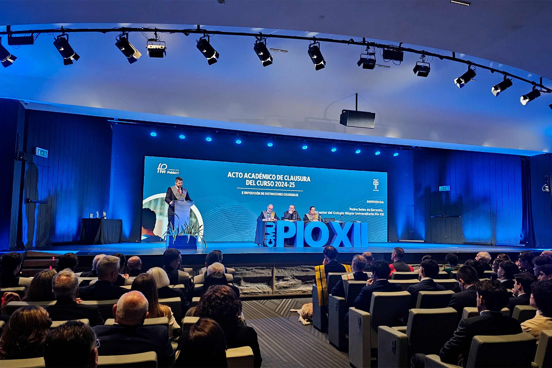 Clausura del curso 2024-25: en el Colegio Mayor Pío XII se educa “la cabeza, el corazón y las manos”