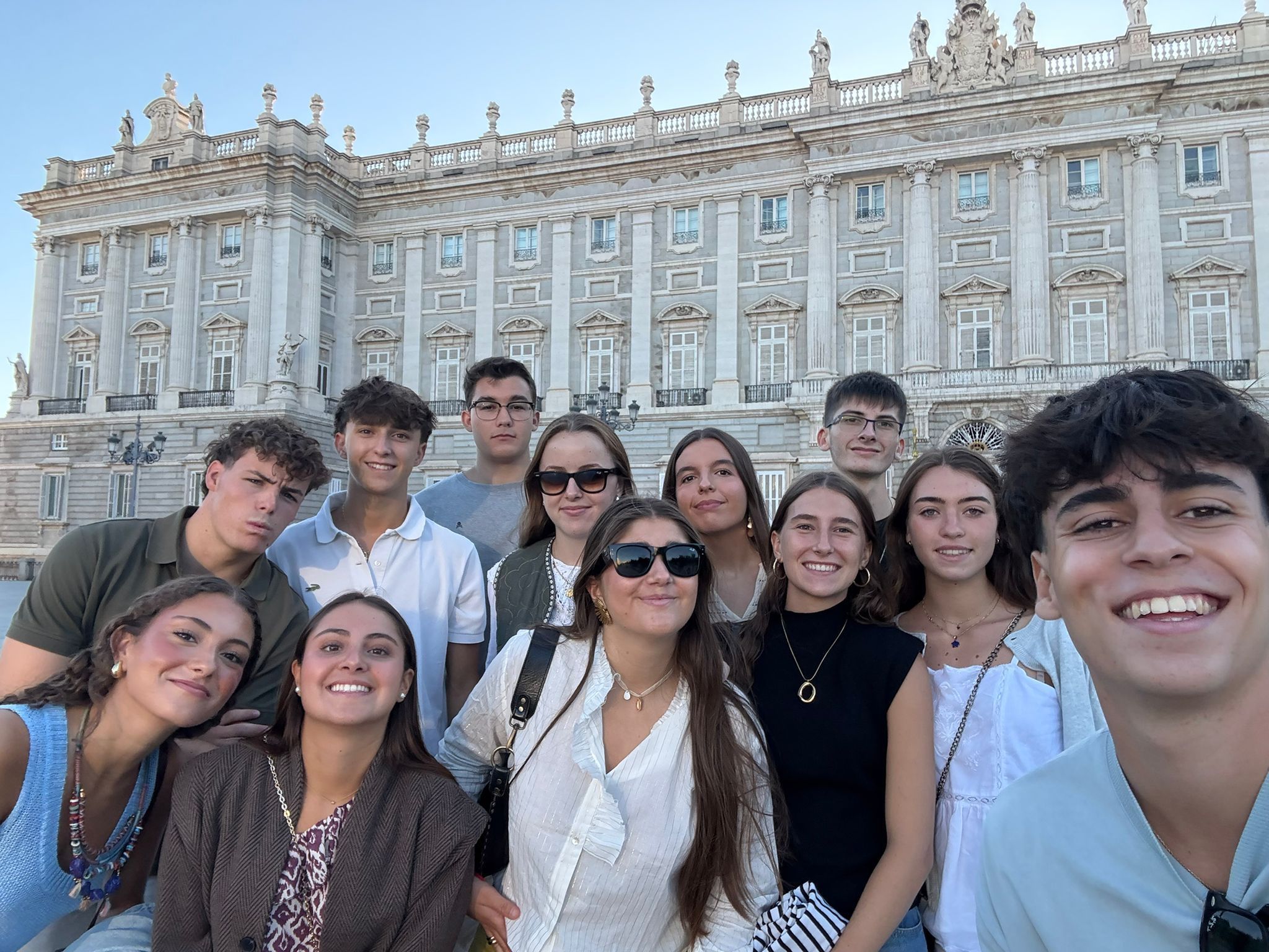 COLEGIALES EN EL PALACIO REAL